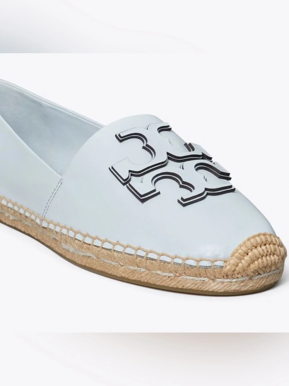 NIB Tory Burch Women's 6.5 Espadrille Summit 400  Icey Blue style 158614